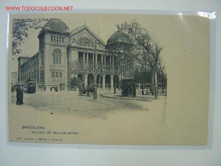 Postales: BARCELONA Palacio de Bellas Artes - Foto 1
