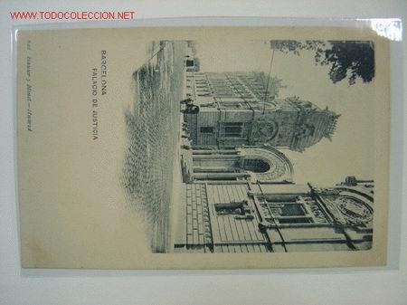Postales: BARCELONA Palacio de Justicia - Foto 1