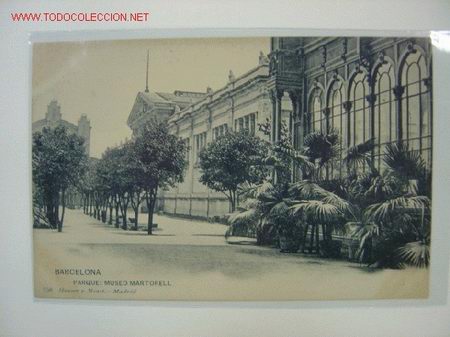 Postales: BARCELONA Parque. Museo Martorell - Foto 1
