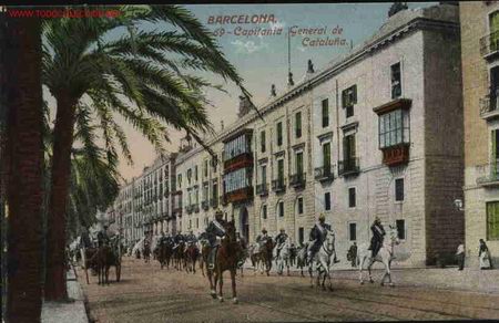 Postales: BARCELONA , MILITARES - Foto 1