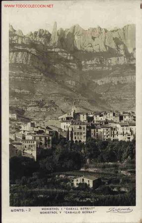 Postales: MONTS , BARCELONA - Foto 1