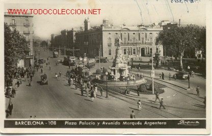 Postales: ANTIGUA POSTAL DE BARCELONA - Foto 1