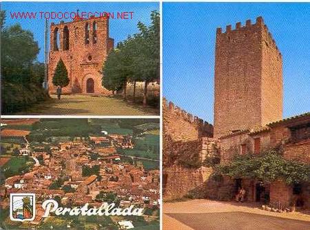 Postales: PERATALLADA (GIRONA) - Varios aspectos - Foto 1
