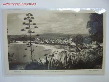 Postales: BLANES Vista desde el Convento - Foto 1