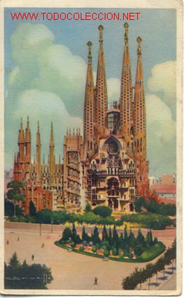 Postales: ANTIGUA POSTAL DE BARCELONA - Foto 1