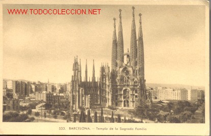 Postales: ANTIGUA POSTAL DE BARCELONA - Foto 1