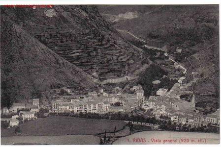 Postales: RIBAS , GERONA - Foto 1