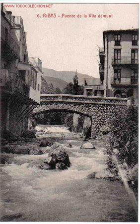 Postales: RIBAS , GERONA - Foto 1
