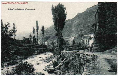 Postales: RIBAS  GERONA - Foto 1