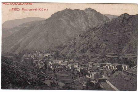 Postales: RIBAS  GERONA - Foto 1