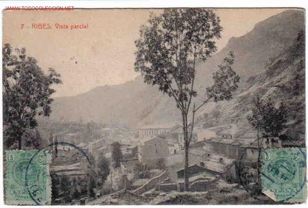 Postales: RIBAS  GERONA - Foto 1