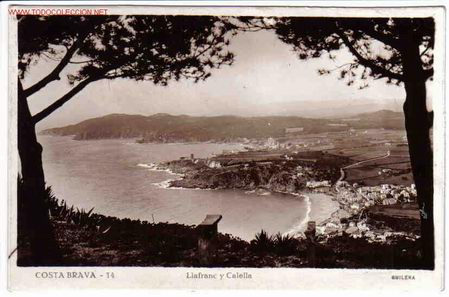 Postales: LLAFRANCH Y CALELLA , GERONA - Foto 1