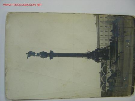 Postales: BARCELONA Monumento a Colon - Foto 1