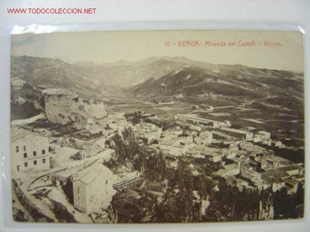 Postales: BERGA Miranda del Castell. Huch - Foto 1