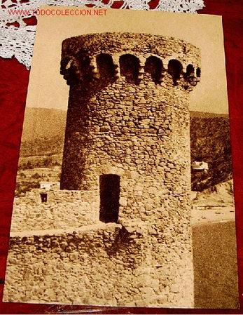 Postales: ANTIGUA   POSTAL DE TOSSA DE MAR - TORRE DE JOANAS - Foto 1