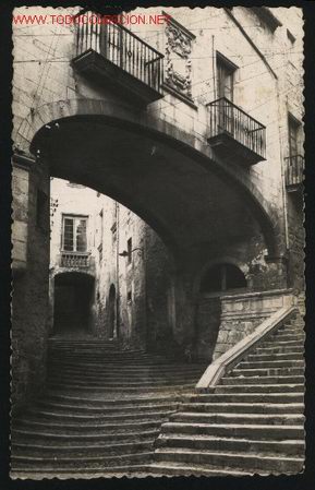 Postales: A-4132- Girona. Palacio Vizcondado. - Foto 1