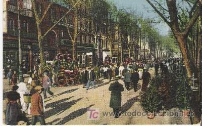 Postales: POSTAL COLOREADA DE BARCELONA - Foto 1