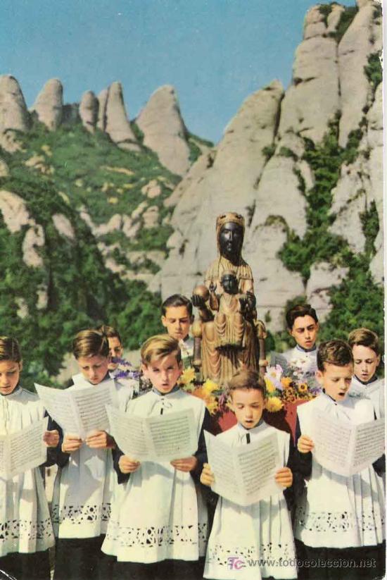 Postales: Escolanets de Montserrat - Foto 1