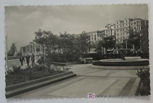 Postales: TARJETA POSTAL LERIDA. Plaza del Gobierno Civil. Jardines.