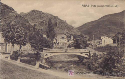Postais: TARJETA POSTAL DE RIBAS. VISTA PARCIAL ( 920 mt. ALT.).