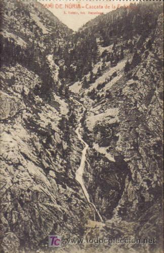 Postais: TARJETA POSTAL DE CAMI DE NURIA N&ordm; 7- CASCATA DE LA FONTALBA.