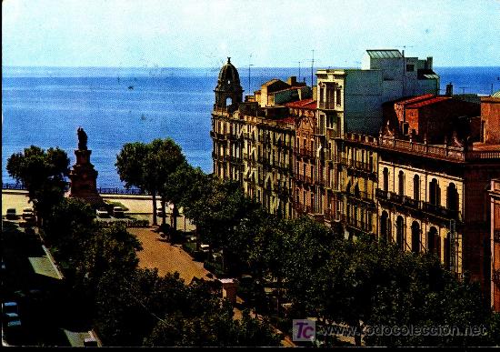 Postales: TARRAGONA : Avenida del General&iacute;simo - Foto 1