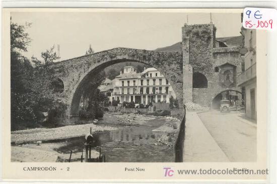 Postales: (PS-1009)POSTAL DE CAMPRODON - Pont Nou - Foto 1