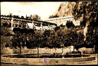 Postales: TARRAGONA : Parque del Milagro - P&eacute;rgolas - Foto 1