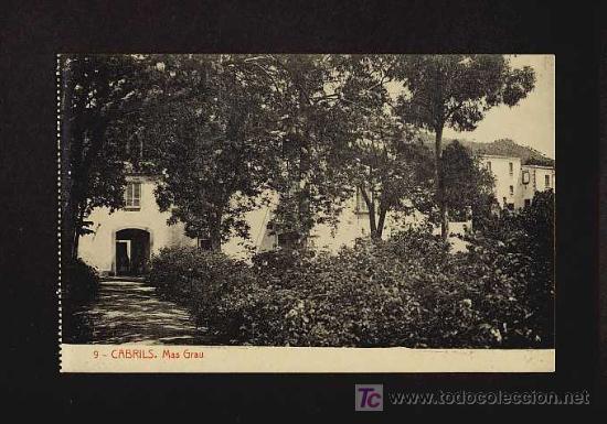 Postales: Postal de CABRILS (Barcelona): Mas Grau (Thomas num.9) - Foto 1