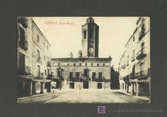 Postales: Postal de CERVERA (Lleida): Pla&ccedil;a Major (Thomas) - Foto 1