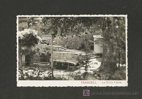 Postales: Postal de TARADELL (Barcelona): La font gran - Foto 1