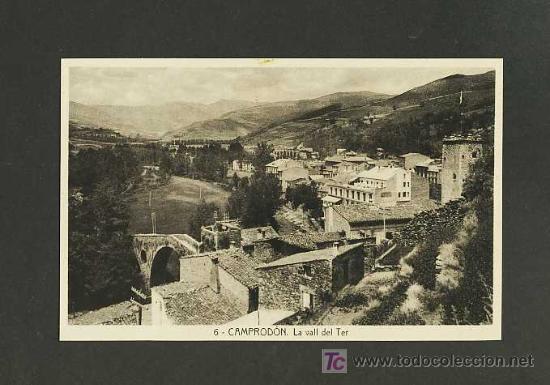 Postales: Postal de CAMPRODON (Girona): La vall del Ter (Thomas num.6) - Foto 1