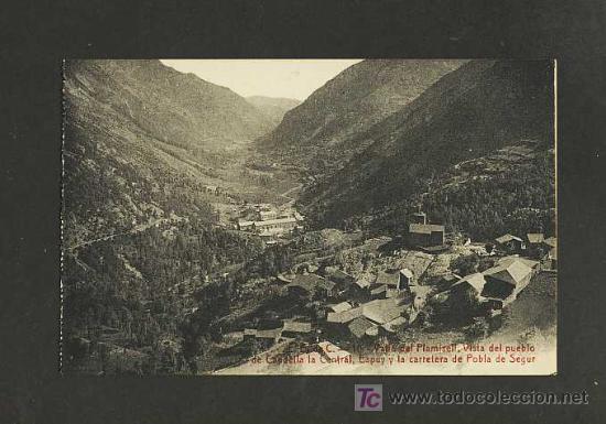 Postales: Postal de CAPDELLA (Lleida): Vista del poble (EEC num.10) - Foto 1