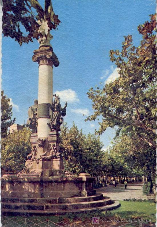 Postales: POSTAL BARCELONA MONUMENTO A COLON - Foto 1