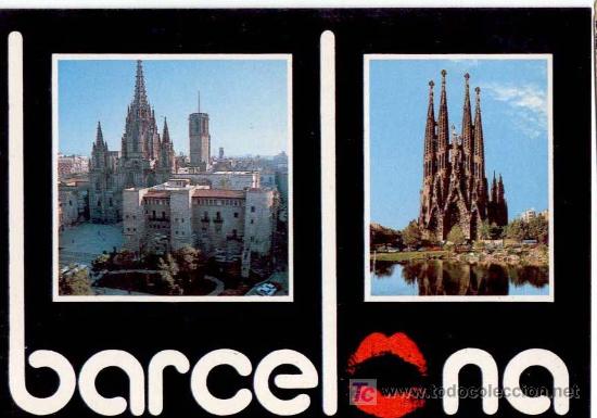Postales: POSTAL BARCELONA VARIOS ASPECTOS - Foto 1