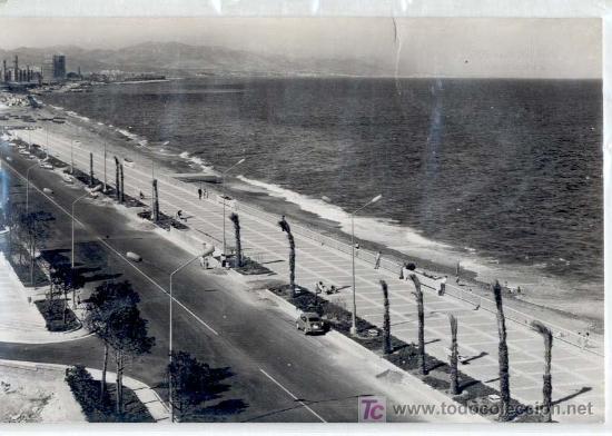 Postales: POSTAL BARCELONA PASEO MARITIMO - Foto 1