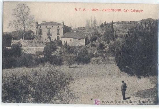 Postales: POSTAL ARGENTONA CAN CABANYES - Foto 1