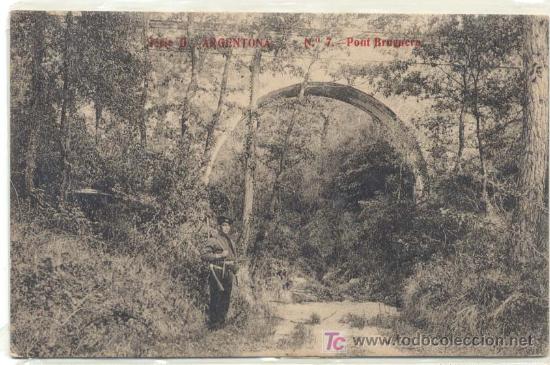Postales: POSTAL ARGENTONA PONT BRUGUERA - Foto 1
