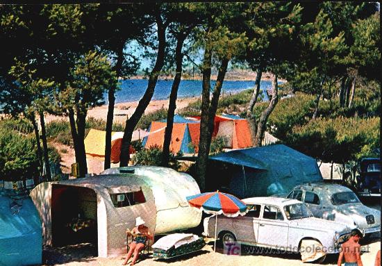 Postales: TARRAGONA . Camping Las Palmeras - Foto 1