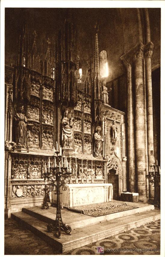 Postales: TARRAGONA . Catedral, Altar Mayor - Foto 1