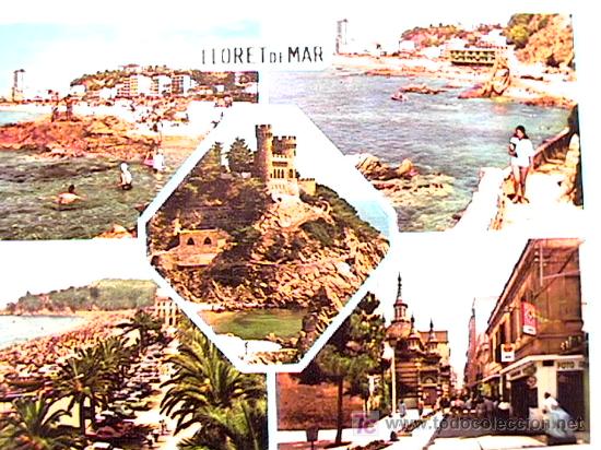 Postales: POSTAL DE LLORET DE MAR CIRCULADA EN 1982 - Foto 1
