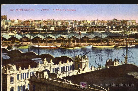 Postales: BARCELONA : PUERTO - Foto 1