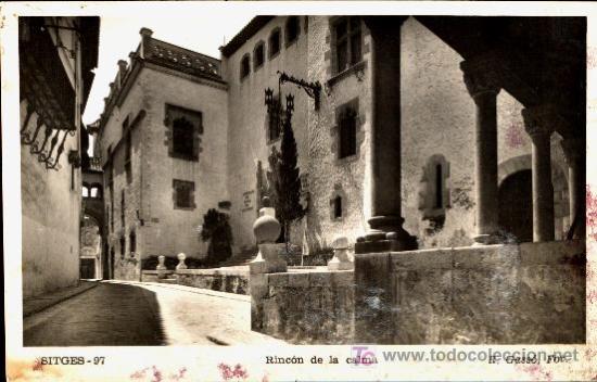 Postales: SITGES : RINCON DE LA CALMA - Foto 1