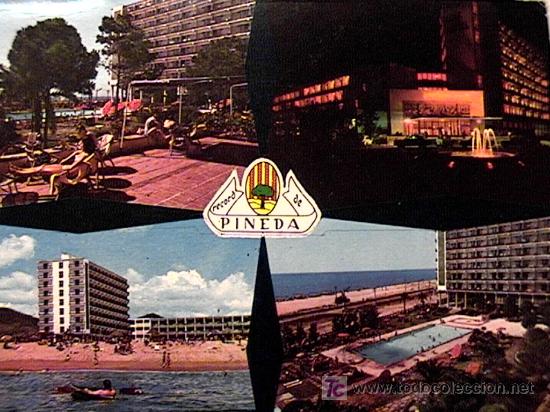 Postales: POSTAL DE PINEDA DE MAR DE 1966 - Foto 1
