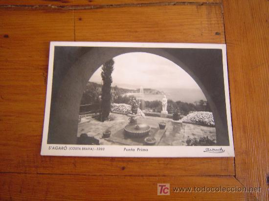 Postales: Postal de S'Agar&oacute; (Costa Brava)