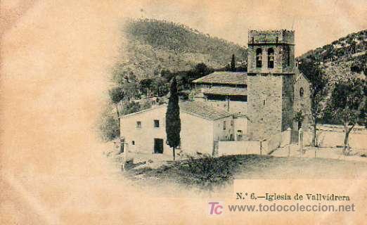 Postales: VALLVIDRERA IGLESIA - Foto 1