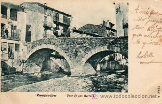 Postales: CAMPRODON PONT DE CAN CARRERA - Foto 1
