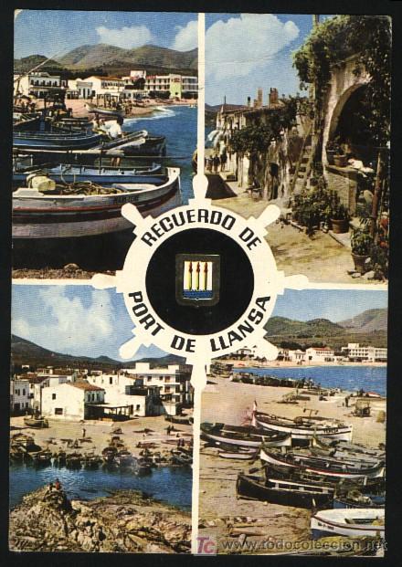 Postales: B-0278- GIRONA. PORT DE LLANS&Aacute;. - Foto 1