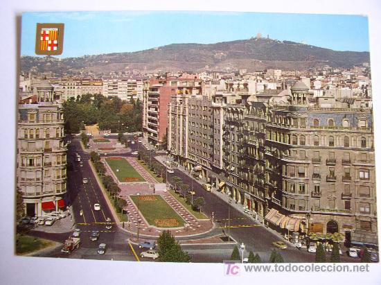 Postales: Barcelona. Avda. General Goded. - Foto 1