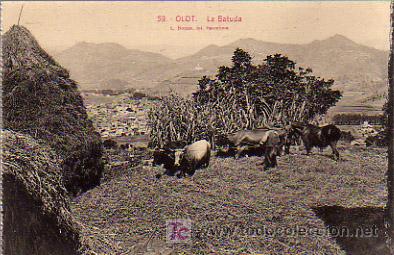 Postales: OLOT. LA BATUDA. - Foto 1